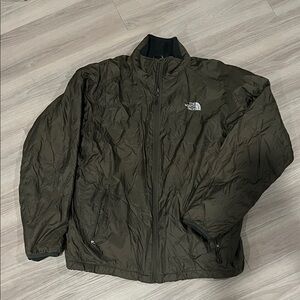 The North Face Men's Dark Green Puffer Jacket